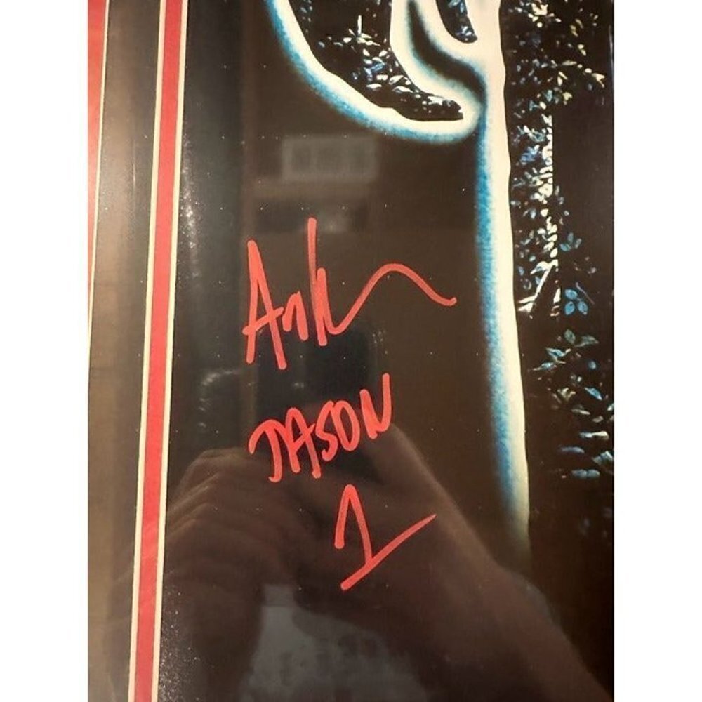 Ari Lehman signed autographed Friday the 13th 16x20 movie poster framed JSA - Picture 3 of 6
